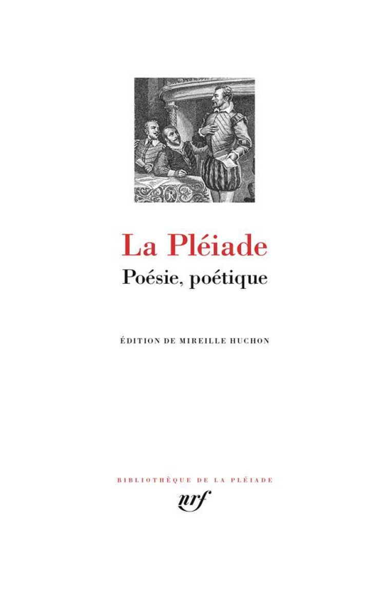 LA PLEIADE - POESIE, POETIQUE - COLLECTIF - GALLIMARD