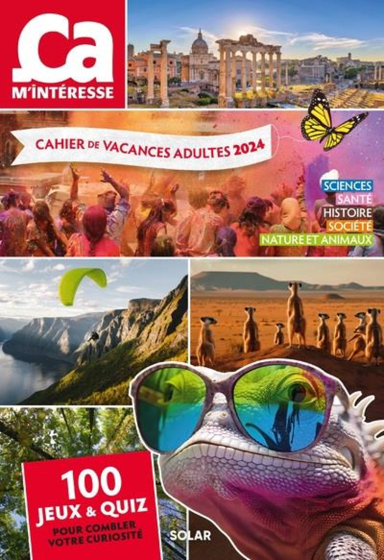 CAHIER DE VACANCES CA M'INTERESSE 2024 - CLUZEL VALERIE - SOLAR