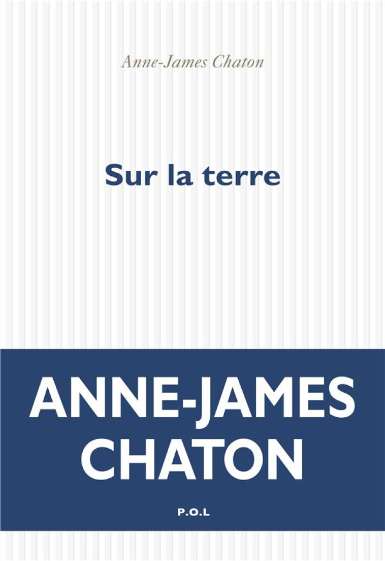 SUR LA TERRE - CHATON ANNE-JAMES - NC