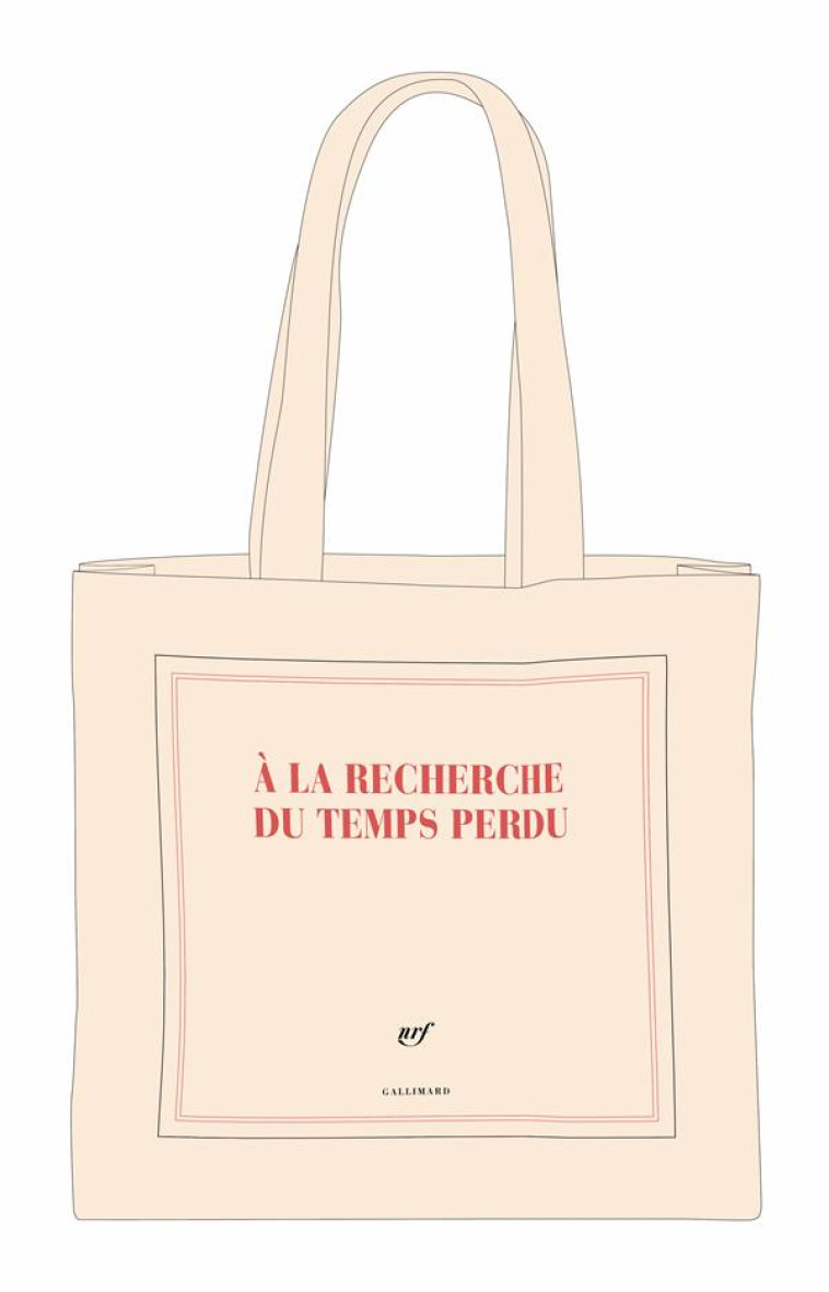 SAC TISSU A LA RECHERCHE DU TEMPS PERDU (PAPETERIE) - COLLECTIF - NC