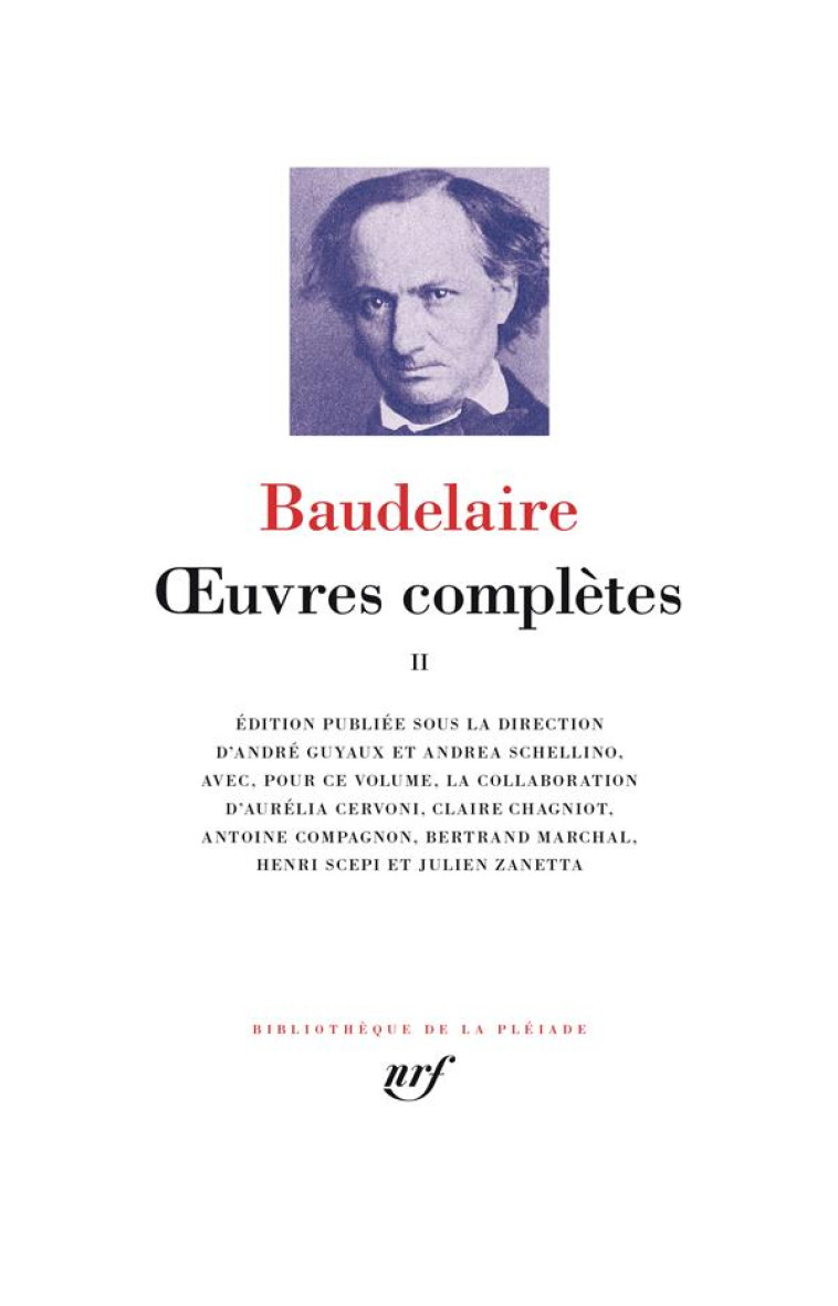 OEUVRES COMPLETES - VOL02 - BAUDELAIRE CHARLES - GALLIMARD