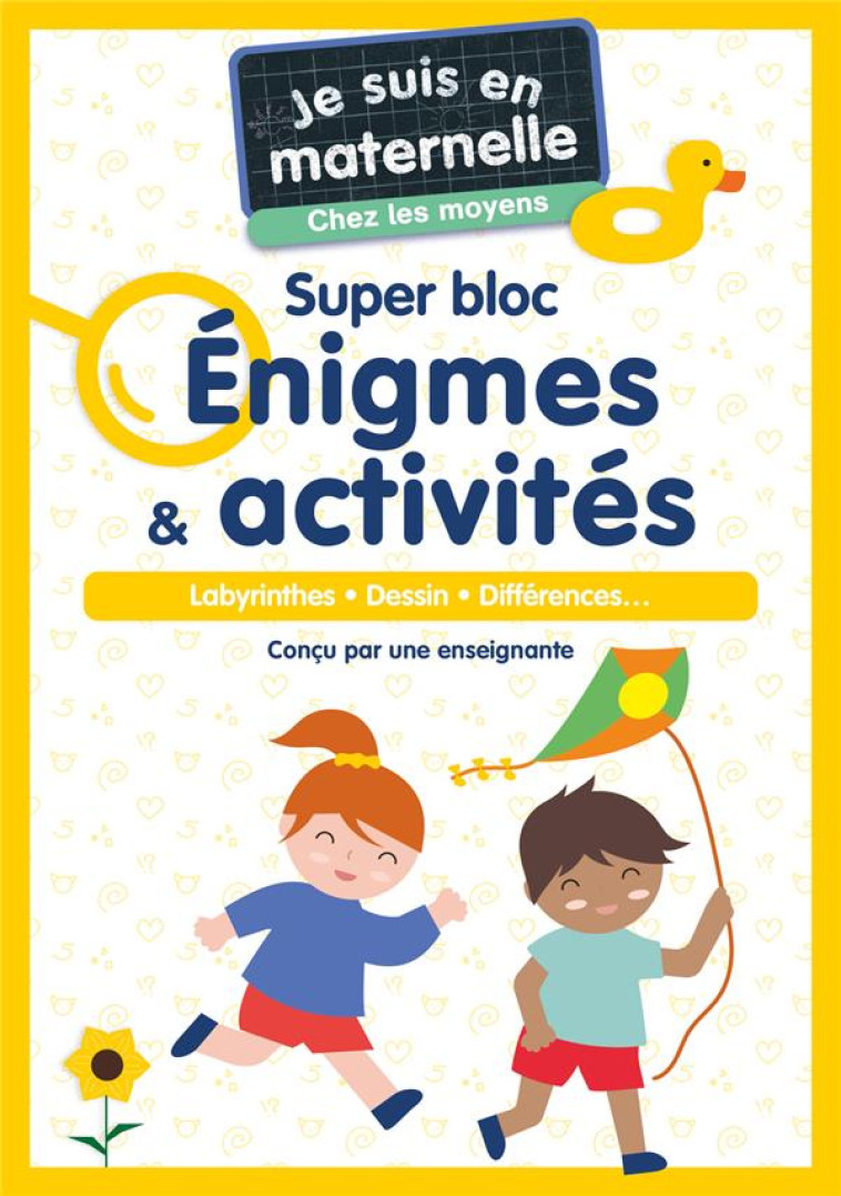 JE SUIS EN MATERNELLE - JE SUIS EN MATERNELLE, CHEZ LES MOYENS - SUPER BLOC ENIGMES & ACTIVITES - LA - CHEF D'HOTEL - FLAMMARION