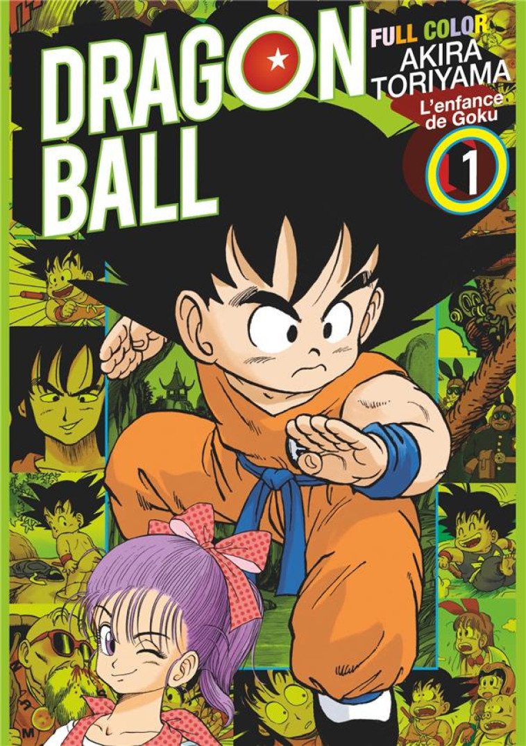 DRAGON BALL - FULL COLOR - L'ENFANCE DE GOKU - TOME 01 - TORIYAMA AKIRA - GLENAT