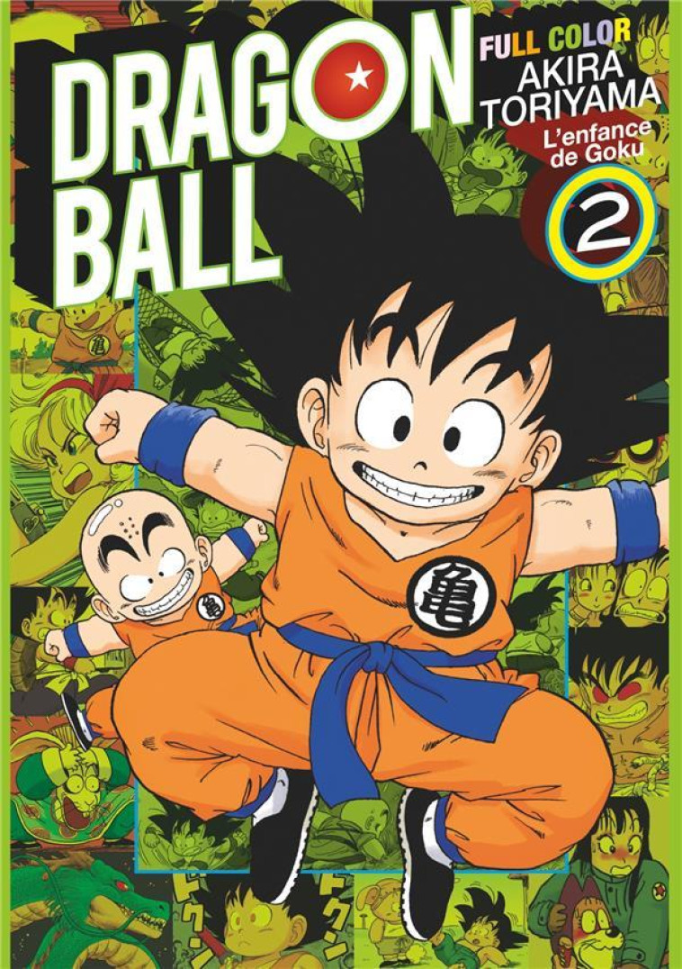 DRAGON BALL - FULL COLOR - L'ENFANCE DE GOKU - TOME 02 - TORIYAMA AKIRA - GLENAT