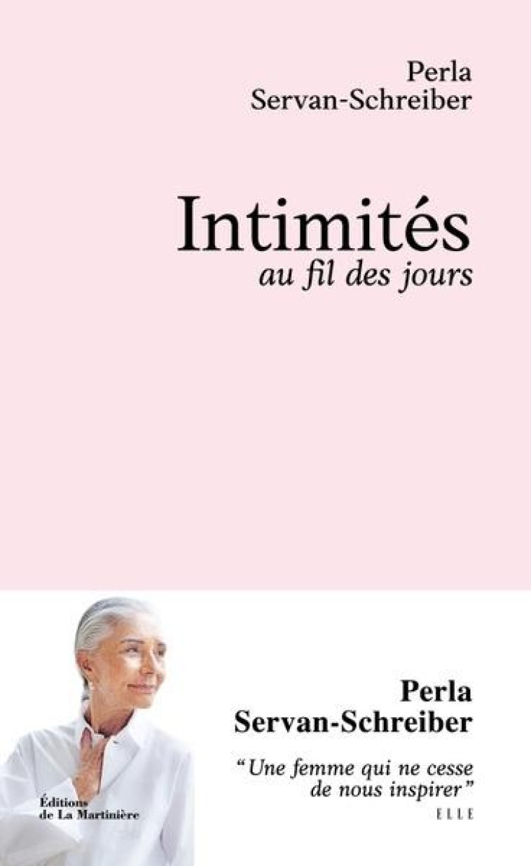 INTIMITES - AU FIL DES JOURS - SERVAN-SCHREIBER - MARTINIERE BL