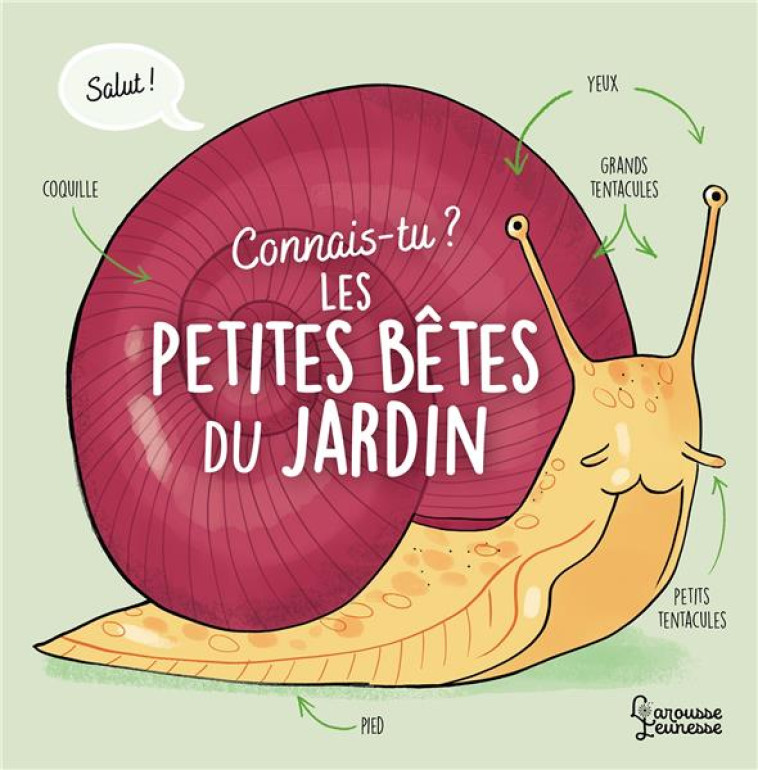 CONNAIS-TU LES PETITES BETES DU JARDIN ? - BESSON/FERRANDEZ - LAROUSSE