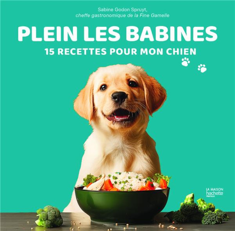 PLEIN LES BABINES - 15 RECETTES POUR MON CHIEN - SPRUYT SABINE - HACHETTE