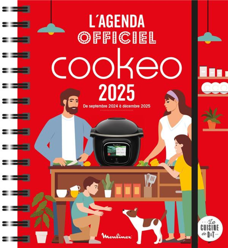 L'AGENDA OFFICIEL COOKEO 2025 - COLLECTIF - NC