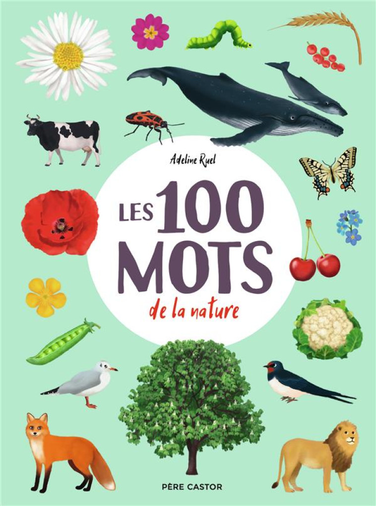 LES 100 MOTS DE LA NATURE - RUEL ADELINE - FLAMMARION