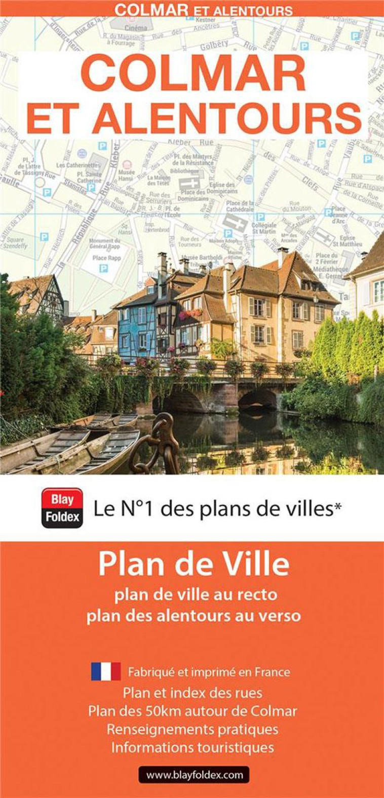 COLMAR 2024 - PLAN DE VILLE - BLAY-FOLDEX - MICHELIN