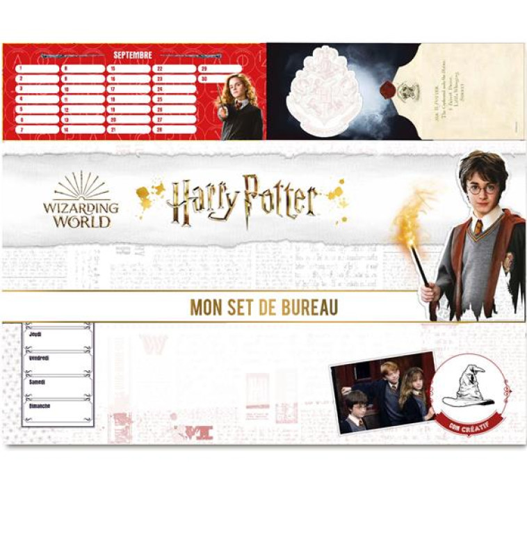 HARRY POTTER MON SET DE BUREAU - PLAYBAC EDITIONS - NC