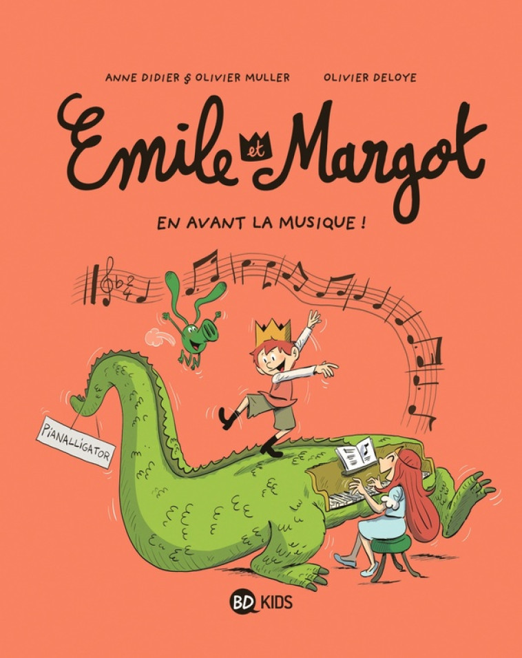 EMILE ET MARGOT, TOME 14 - EN AVANT LA MUSIQUE ! - DIDIER/MULLER/DELOYE - BAYARD JEUNESSE