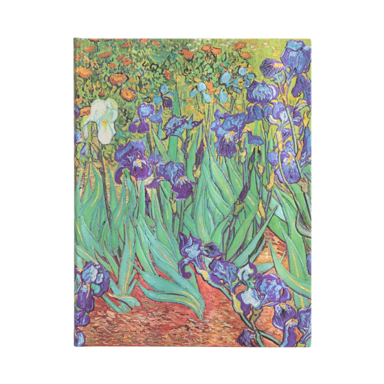 CARNET A COUVERTURE RIGIDE IRIS DE VAN GOGH - ULTRA - NON LIGNE - 144 P. - XXX - PAPERBLANKS