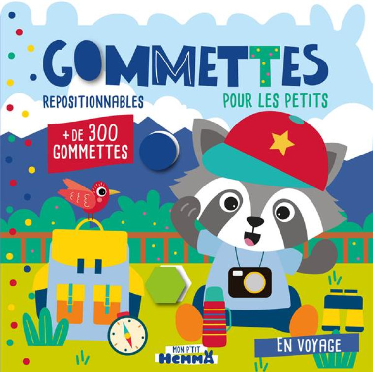 MON P'TIT HEMMA - GOMMETTES POUR LES PETITS - EN VOYAGE - CAROTTE ET COMPAGNIE - HEMMA