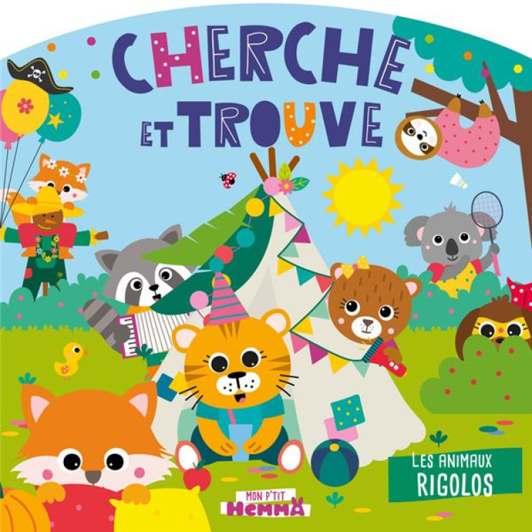 MON P'TIT HEMMA - CHERCHE ET TROUVE - LES ANIMAUX RIGOLOS - CAROTTE ET COMPAGNIE - HEMMA