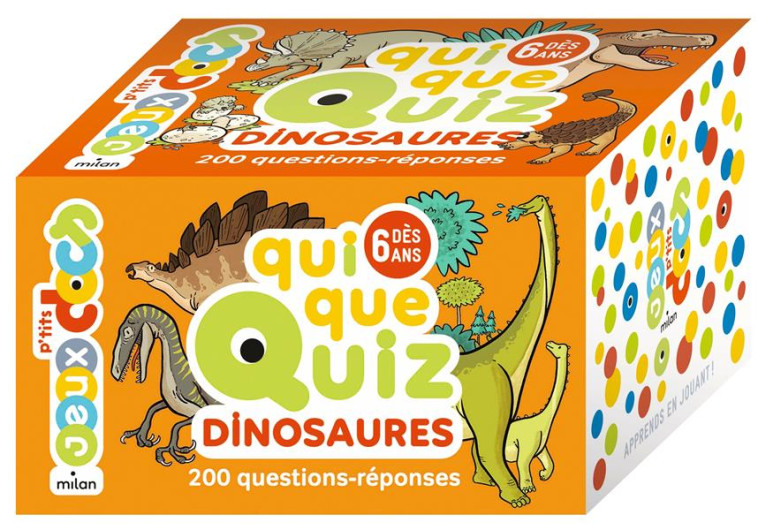 QUIQUEQUIZ DINOSAURES - HEDELIN/HAVERLAND - NC