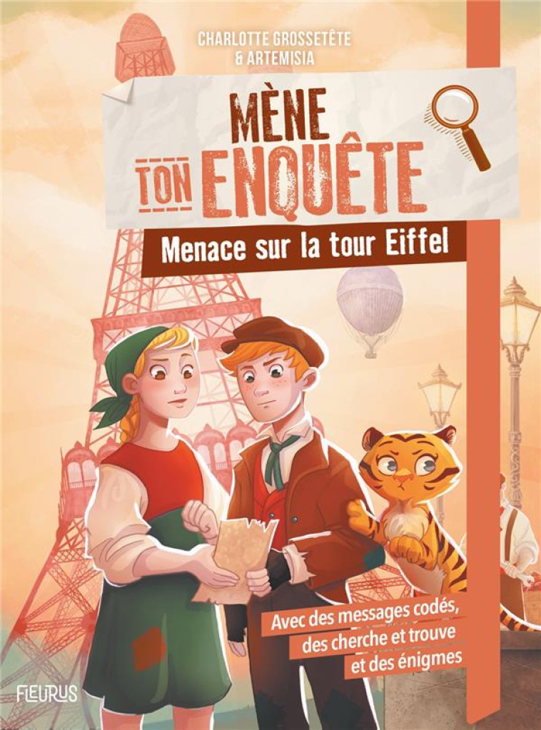 MENE TON ENQUETE MENE TON ENQUETE - MENACE SUR LA TOUR EIFFEL - GROSSETETE/ARTEMISIA - FLEURUS