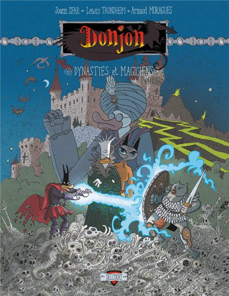 DONJON BONUS - T02 - DONJON BONUS T03 - DYNASTIES ET MAGICIENS - SFAR/TRONDHEIM - DELCOURT