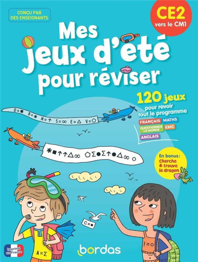 MES JEUX D'ETE POUR REVISER - CE2 VERS CM1 - FAVIER/MEYER/ALLOING - BORDAS