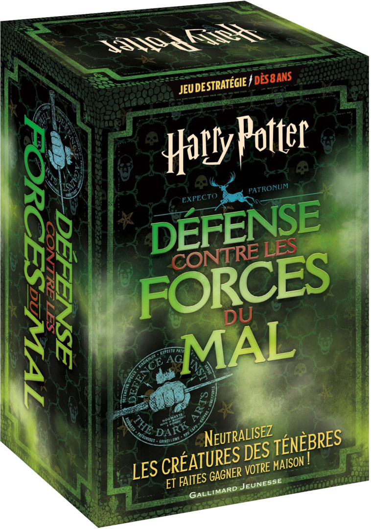 HARRY POTTER - DEFENSE CONTRE LES FORCES DU MAL - JEU DE CARTES -  COLLECTIFS JEUNESSE,  Collectif - GALLIMARD JEUNE