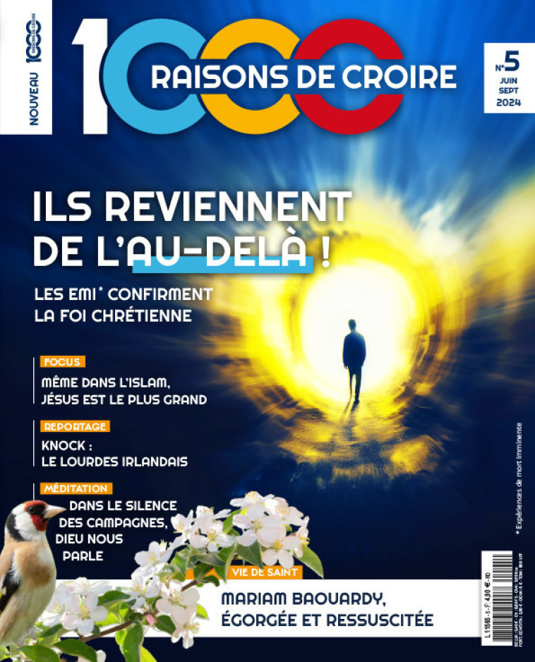 1000 RAISONS DE CROIRE NO 5 - LES EXPERIENCES DE MORT IMMINENTE (EMI) -  Association Marie de Nazareth,  1000 RAISONS DE CROIRE SAS, SAS 1000 RAISONS DE CROIRE - 1000RAISONS