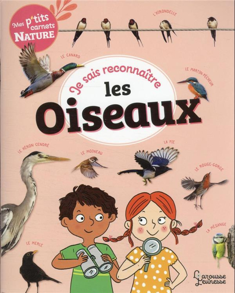 JE SAIS RECONNAITRE LES OISEAUX - MON CARNET NATURE - GRIBOUILLE/LEBRUN - LAROUSSE