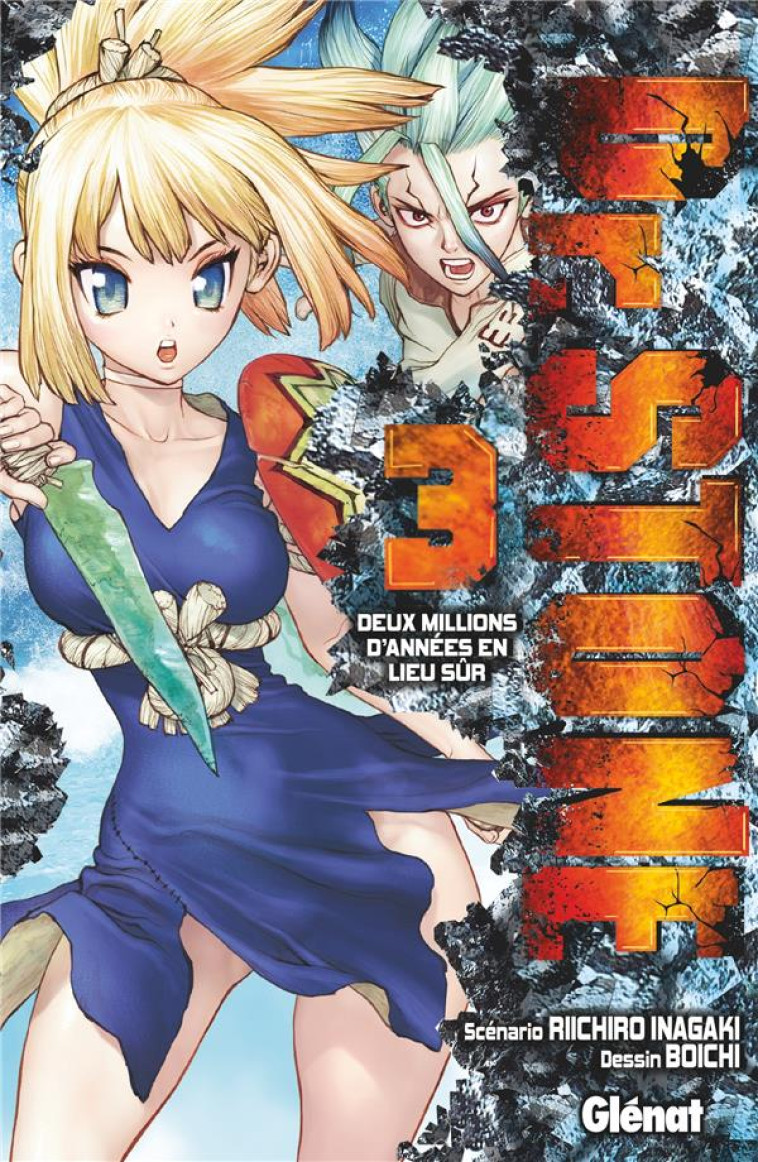 DR. STONE - TOME 03 - DEUX MILLIONS D'ANNEES EN LIEU SUR - INAGAKI/BOICHI - GLENAT