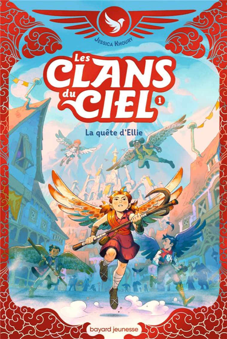 LES CLANS DU CIEL, TOME 01 - LES CLANS DU CIEL TOME 1 : LA QUETE D'ELLIE - KHOURY JESSICA - BAYARD JEUNESSE