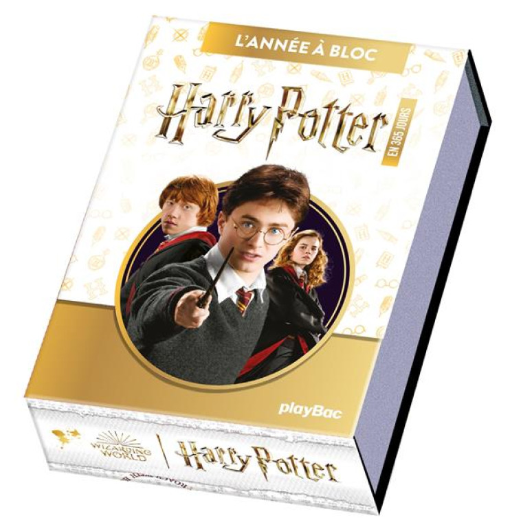 CALENDRIER HARRY POTTER EN 365 JOURS - L'ANNEE A BLOC - COLLECTIF - PRISMA