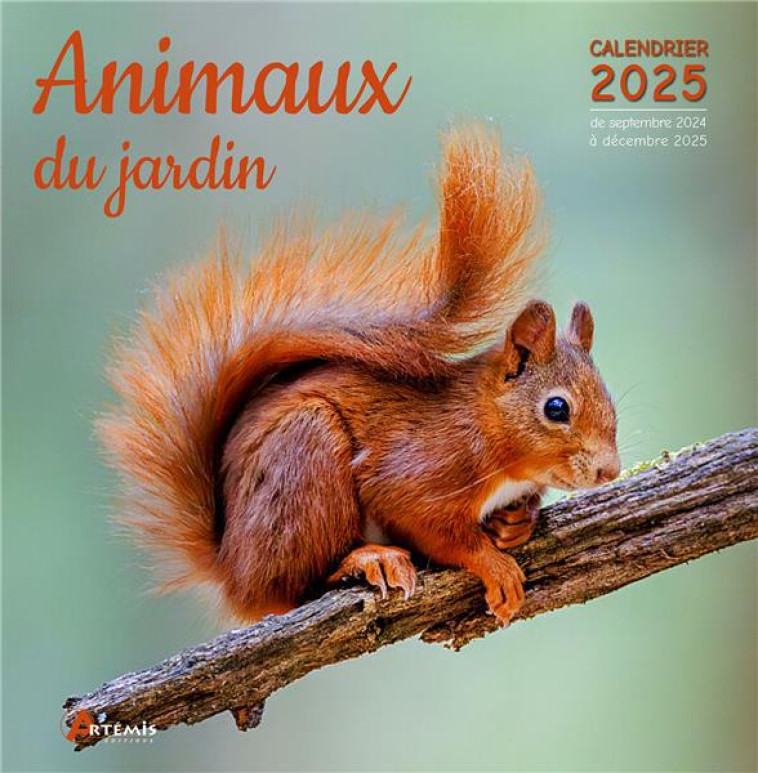 CALENDRIER ANIMAUX DU JARDIN 2025 - COLLECTIF - NC