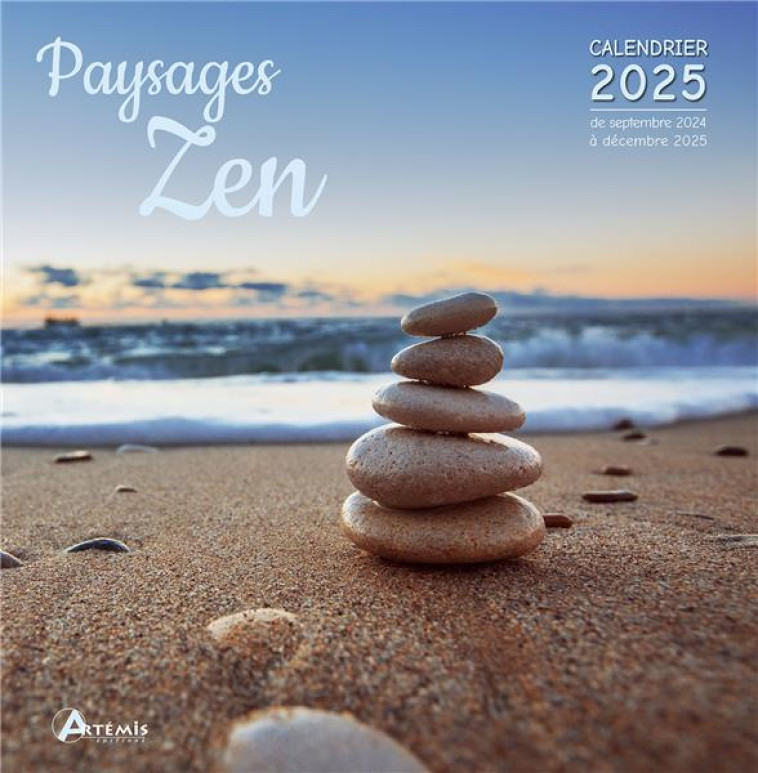 CALENDRIER PAYSAGES ZEN 2025 - COLLECTIF - NC