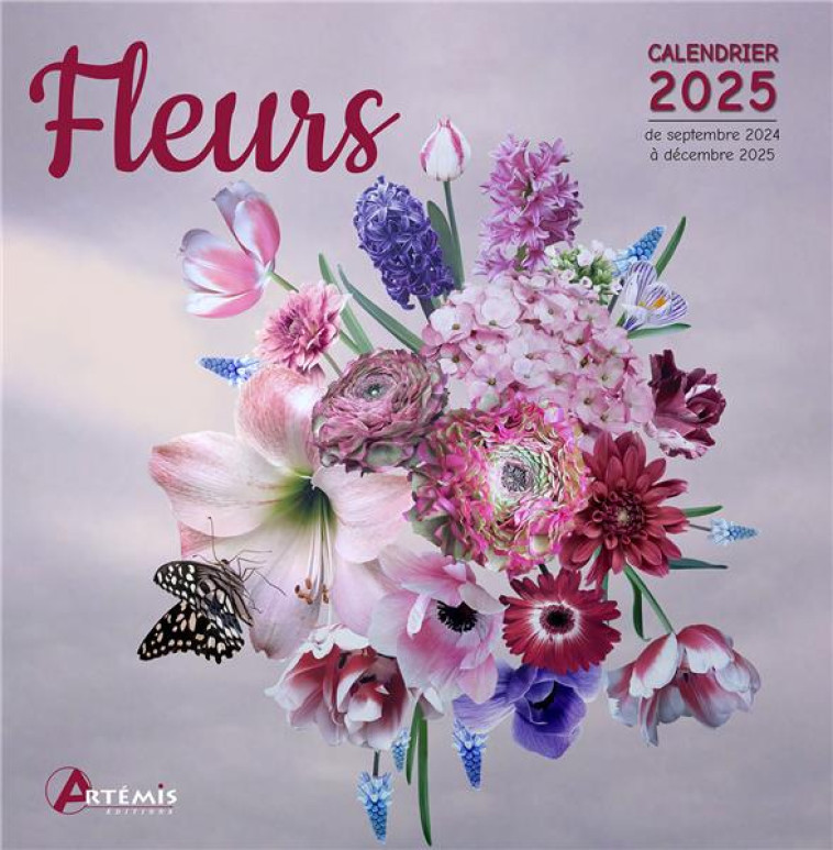 CALENDRIER FLEURS 2025 - COLLECTIF - NC