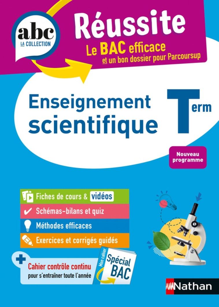 ABC DU BAC REUSSITE ENSEIGNEMENT SCIENTIFIQUE TERMINALE - MARTEAU-BAZOUNI - CLE INTERNAT