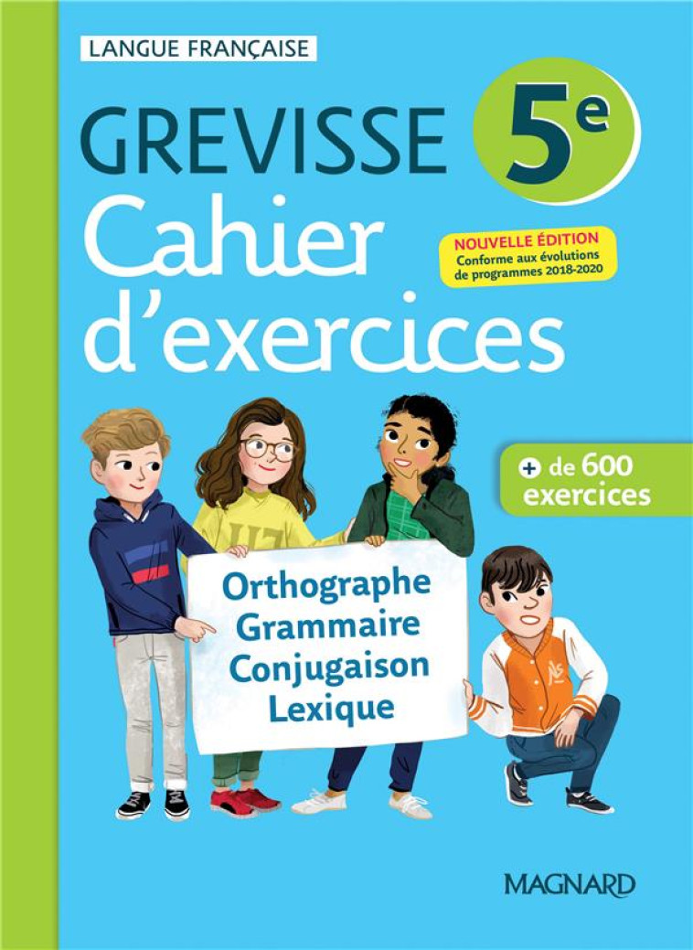 CAHIER GREVISSE 5E (2021) - DUFOUR/LAPOUSSIERE - MAGNARD