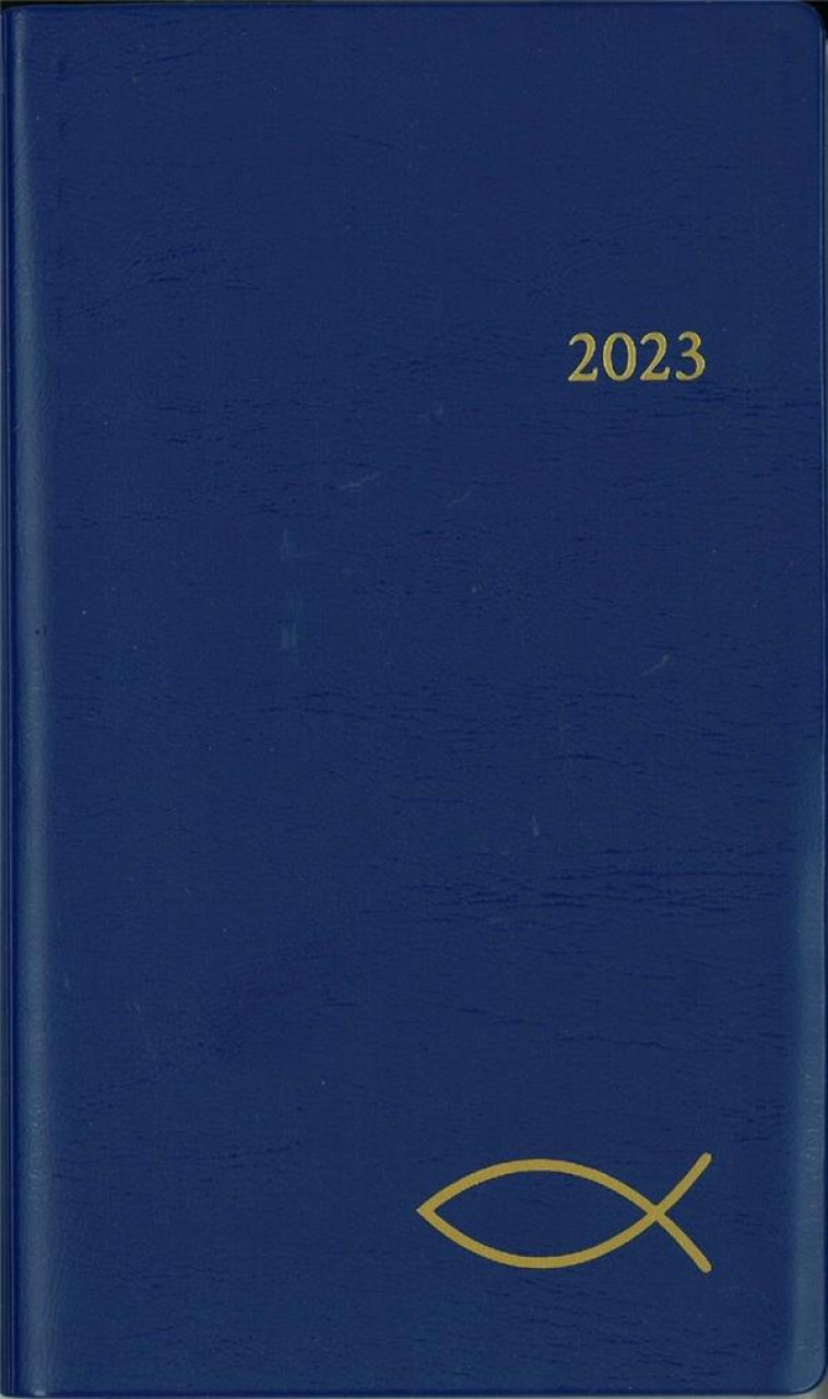 AGENDA DU CHRETIEN 2023 BLEU - COLLECTIF - CERF