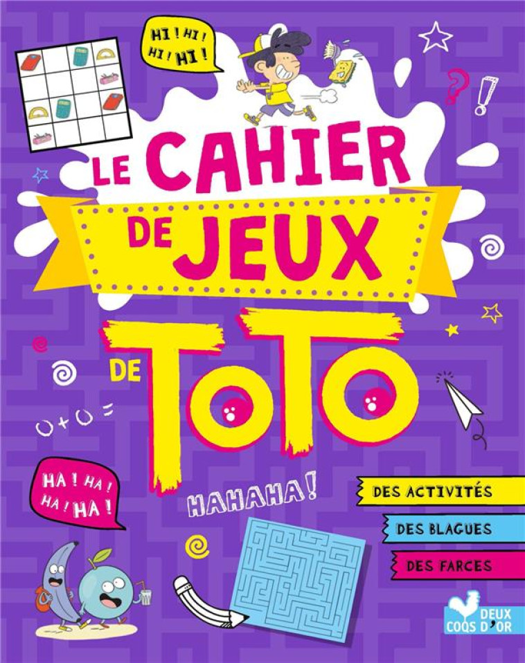 LE CAHIER DE JEUX DE TOTO - COLLECTIF - NC