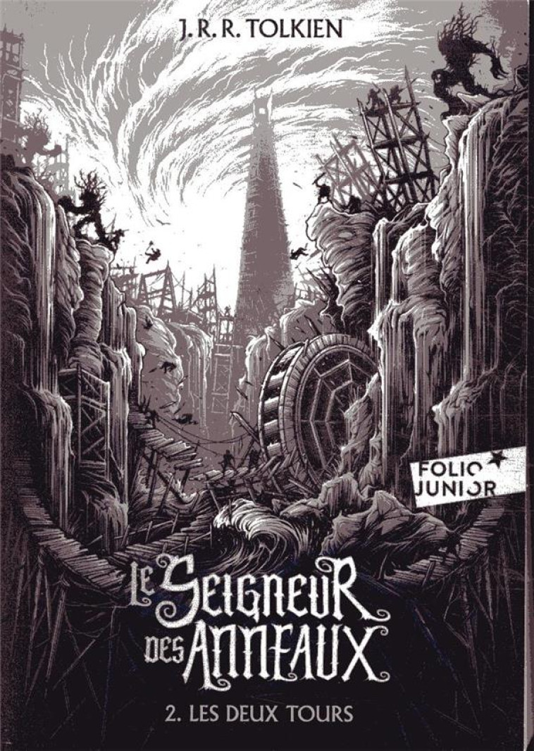 LE SEIGNEUR DES ANNEAUX - LES DEUX TOURS - TOLKIEN J. R. R. - GALLIMARD