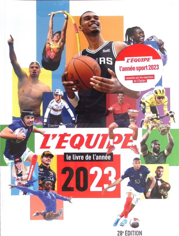 L'EQUIPE, LE LIVRE DE L'ANNEE 2023 - L'EQUIPE L'EQUIPE - SOLAR