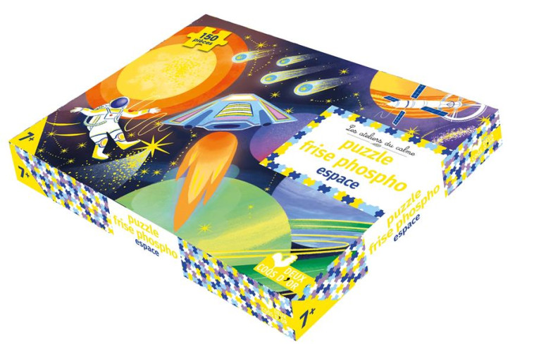 PUZZLE FRISE PHOSPHO ESPACE - 150 PIECES - COLLECTIF - NC