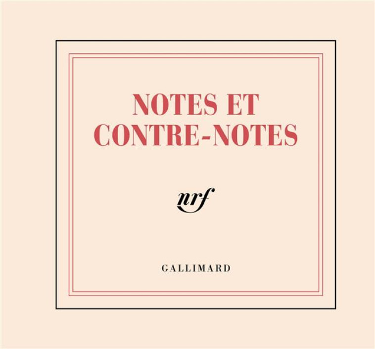 MINI-BLOC NOTES ET CONTRE-NOTES (PAPETERIE) - COLLECTIF - NC