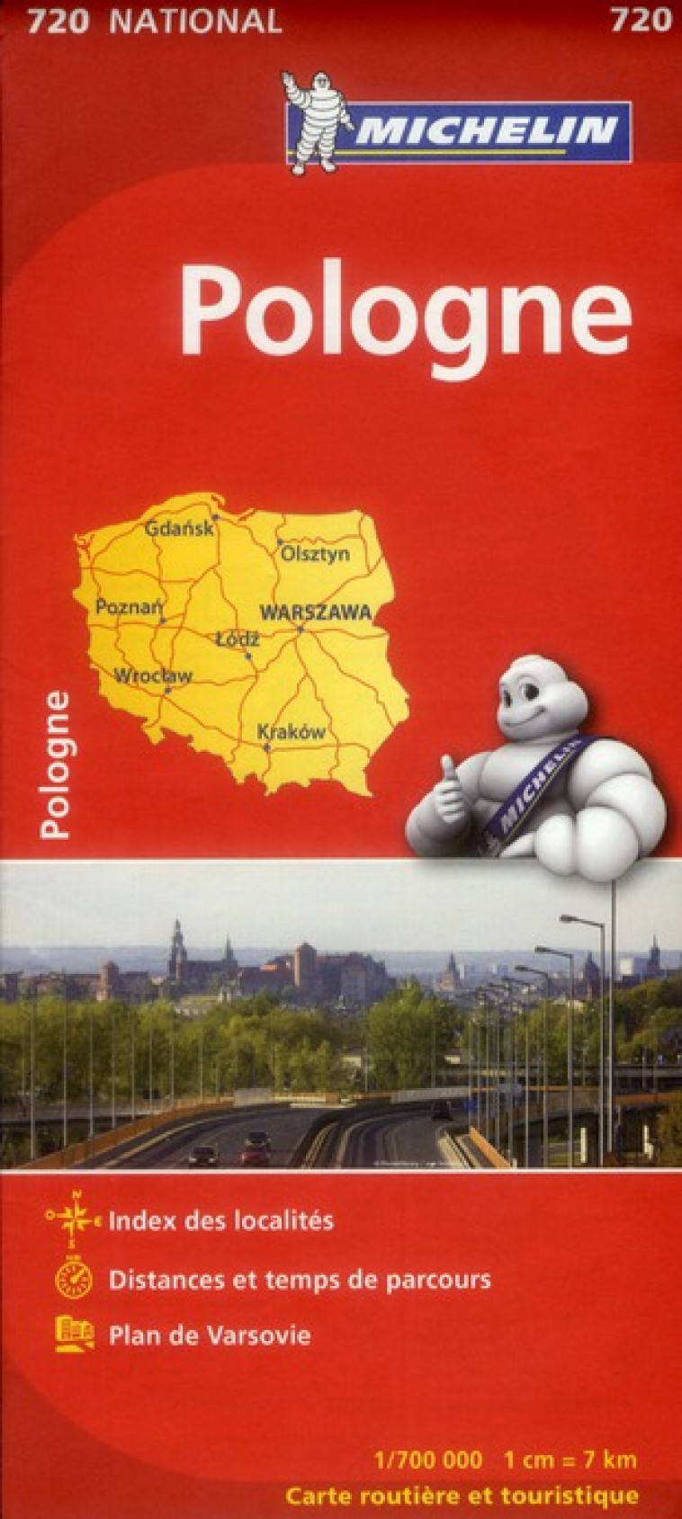 CARTE NATIONALE POLOGNE / POLEN - XXX - MICHELIN