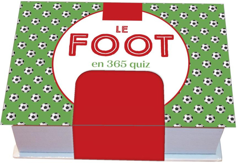 MINIMANIAK LE FOOT EN 365 QUIZ - MINI CALENDRIER - LHERMET YIANNIS - 365 PARIS