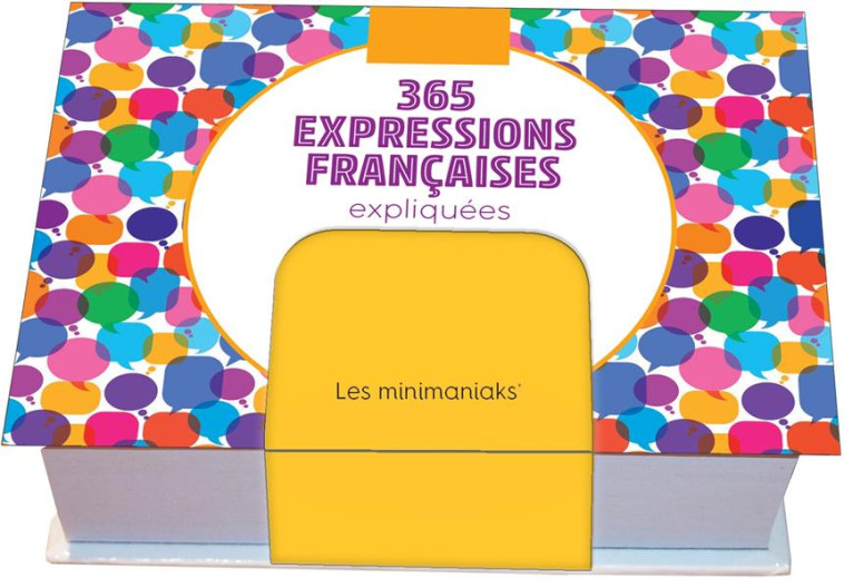 MINIMANIAK 365 EXPRESSIONS FRANCAISES - MINI CALENDRIER - ROMAIN CHRISTIAN - 365 PARIS