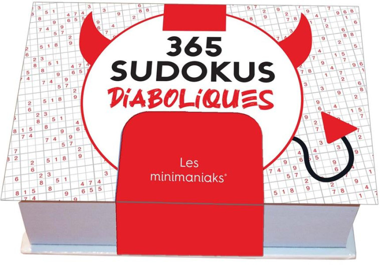 MINIMANIAK SUDOKUS DIABOLIQUES - MINI CALENDRIER, 1 GRILLE PAR JOUR - XXX - NC