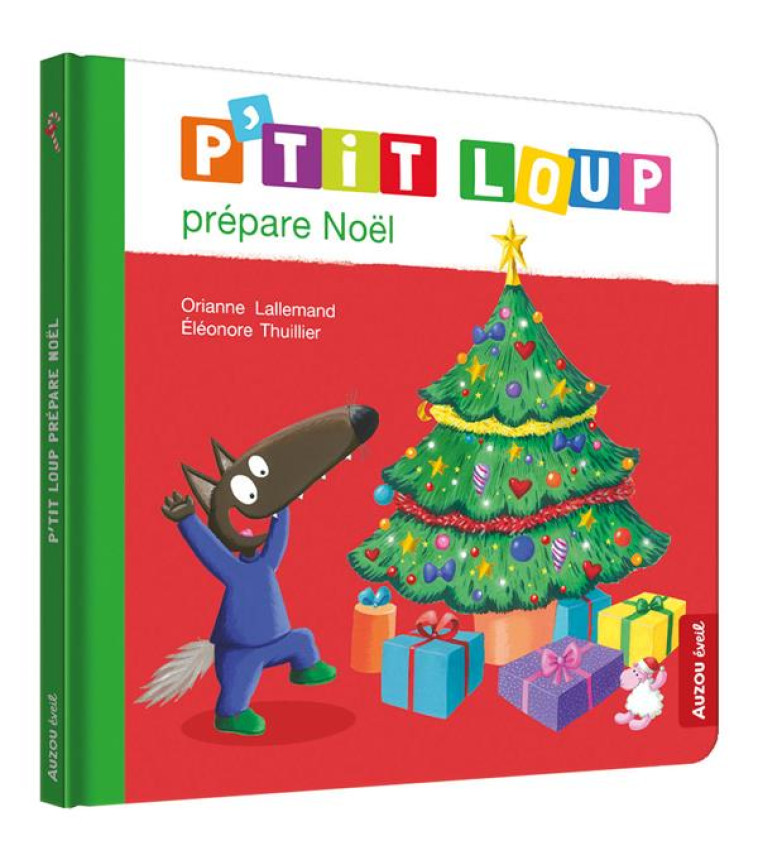 P'TIT LOUP PREPARE NOEL - LALLEMAND/THUILLIER - PHILIPPE AUZOU