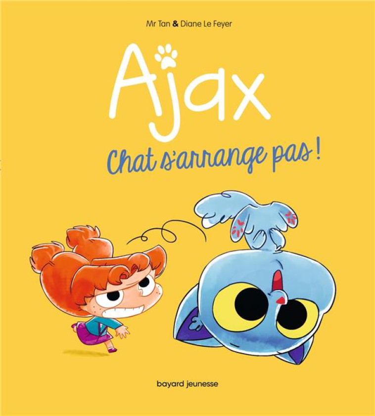 BD AJAX, TOME 02 - CHAT S'ARRANGE PAS ! - MR TAN/LE FEYER - TOURBILLON