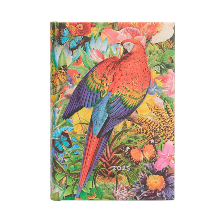 12-Mois 2025 Jardin Tropical Mini Un Jour par Page - XXX - PAPERBLANKS