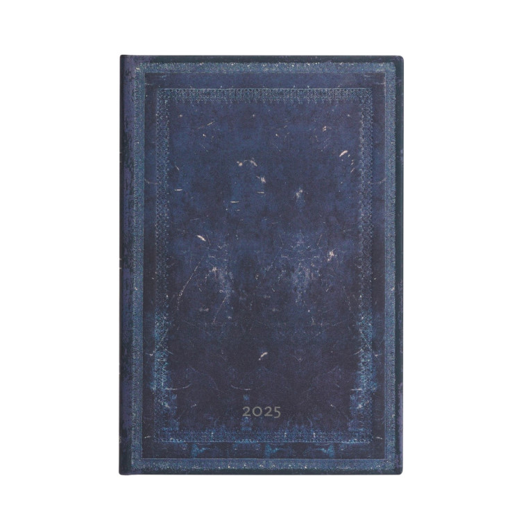 12-Mois 2025 encre Bleue Midi VER - XXX - PAPERBLANKS