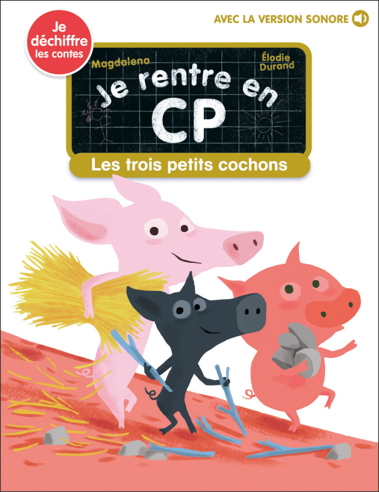 Les trois petits cochons - Magdalena , Durand Élodie - PERE CASTOR