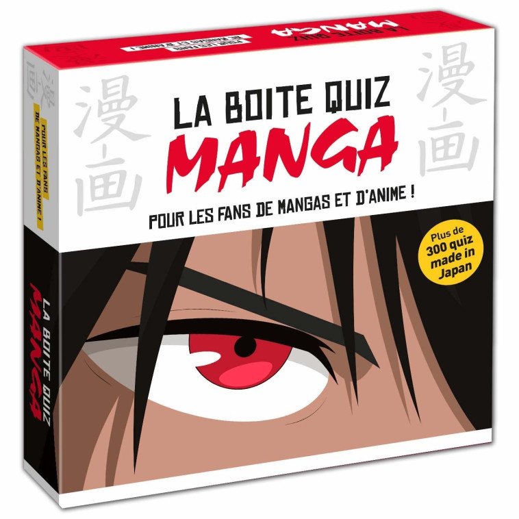 La boîte quiz Manga - XXX - PLAY BAC